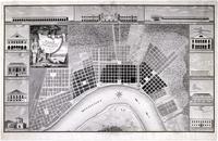 Plan of the City and Suburbs of New Orleans from an Actual Survey made by J. Tanesse in 1815
