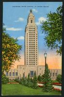 Louisiana State Capitol postcard