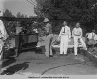 Paving program in Lake Charles Louisiana in 1936