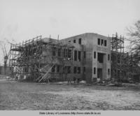 Saint Helena Parish courthouse under construction in Greensburg Louisiana in 1937