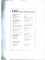 Advertisement for LSU Press/Booths 28 & 29