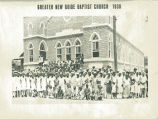 Greater New Guide Baptist Church in 1930