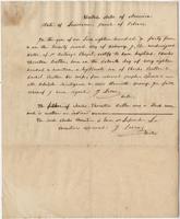 Charles Thorton Butler baptismal certificate, 1844 February 22.