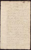 Indenture of Maximilien with Noel Carriere sponsored by Maximilien Gallor, Volume 3, Number 149, 1819 October 25
