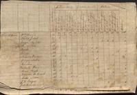 Matthew Flannery census of New Orleans, 1805 August 5.
