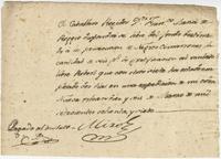 Estevan Miro order to pay, 1787 March 16.