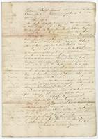 Jean Jacques Montfort and Marie Eulalie Blais marriage contract, 1829 October 26.