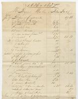 Jean Baptiste Meullion papers. Folder 01-20, 1836-1837.