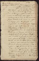 Indenture of Joseph Desbordes with Cherubin and Dessources sponsored by Joseph Desbordes, Volume 4, Number 1, 1823 February 5