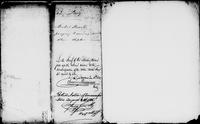 Emancipation petition of Michel Duvel, Number 52D, 1835.