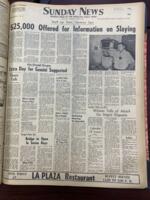$25,000 Reward Offered for Information on Slayings / Witness Tells of Attack on Negro Deputies (6/6/65)