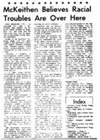 McKeithen Believes Racial Troubles Are Over Here (8/3/65)
