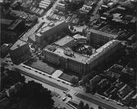 Aerial view of Hotel Dieu hospital