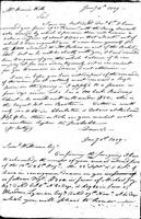 Letter book, 1807-1820. Machette, William