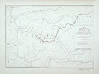 Map shewing the landing of the British Army