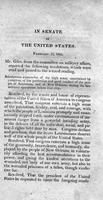 Resolutions reported by the military committee expressive of the thanks of Congress to Major General Jackson