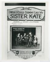 "I Wish I Could Shimmy Like My Sister Kate" Sheet Music