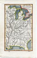 New France, exhibiting the discoveries of Marquette, La Salle, and other Frenchmen.