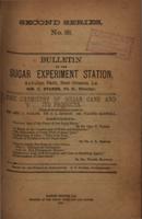 The chemistry of sugar cane and its products : original investigations.
