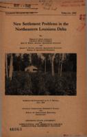 New settlement problems in the northeastern Louisiana delta.