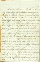 Letter from Edwin Benedict to Mary Benedict, 1863 March 1