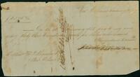 Note from James P. Bowman to W. & D. Urquhart, 1854 January 30
