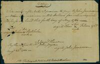 Copied Promissory Note from Ebenezer Fulsom & Co. to John Jameson indorsed by John Joyce, 1786