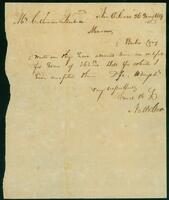 Letter from Nathaniel Cox to Catherine Turnbull, 1819 May 26