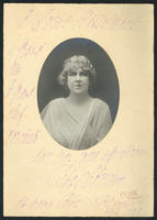 Unidentified woman in costume.
