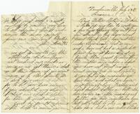 Letter from John Merritt to Thomas Merritt and Family, 1863 July 29