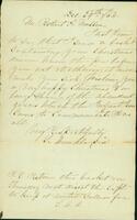 Letter from Sister Ann Aloysius to Robert A. Mullen, 1864 December 24