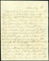 Alie Austen McMurran letter, 1861 May 7