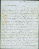 C.K. Marshall letter, 1854 October 23