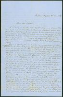Eugène Dumez letter, 1864 December 16
