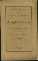 Prospectus of the twelfth annual session of Trinity Female Seminary at Pass Christian, Miss