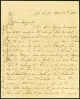 Sarah Ker Butler letter, 1861 April 16