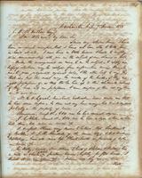 Thomas Affleck letter, 1851 November 7