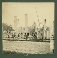 Baton Rouge after the Confederate attack of August 1862.