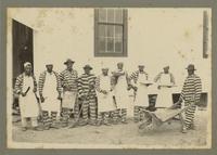 Prisoners with tools, State Penitentiary at Baton Rouge.