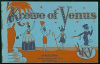 Krewe of Venus inaugural program, 1941.