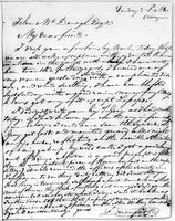Andrew Durnford letter, 1849 May 5