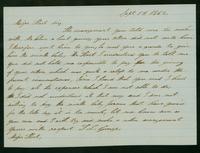 F. L. George letter, 1863 Sept. 17