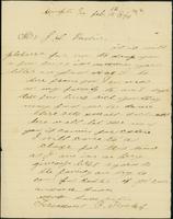 Fremont Trechel letter, 1894 Feb. 14