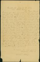Gabriel Metoyer letter, 1894 June 17