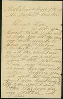 J. Moudshine letter, 1894 Mar. 9