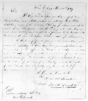 John McDonogh letter, 1809 Mar. 13