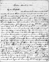 Andrew Durnford letter, 1845 Mar. 24
