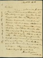 M. S. Smith letter, 1818 Mar. 30