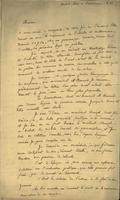 Joseph Lakanal letter, circa 1831 Dec. 14