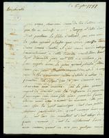 Armand Allard Duplantier to Guy Allard Duplantier, 1797 Sept. 05